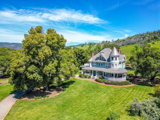 view of birds eye view of property