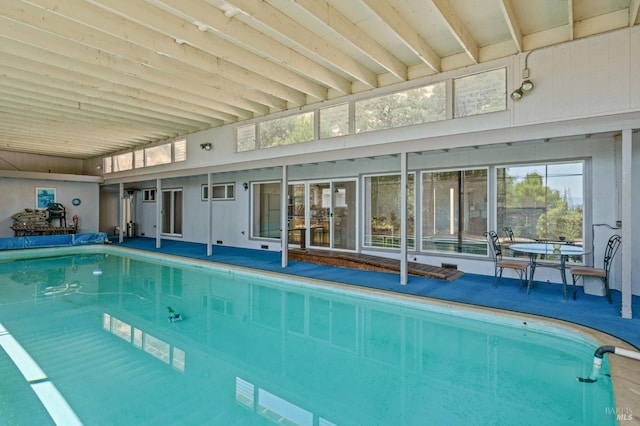 view of pool