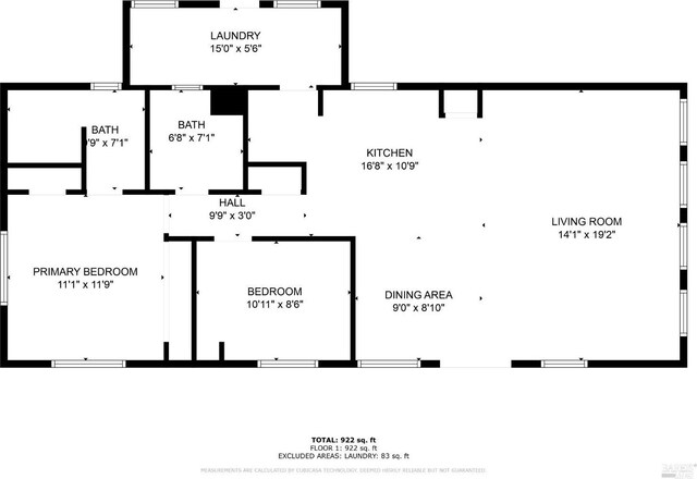 4013 Lakeview Dr, Nice, CA 95464 - plan