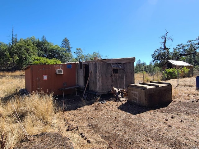 view of shed / structure