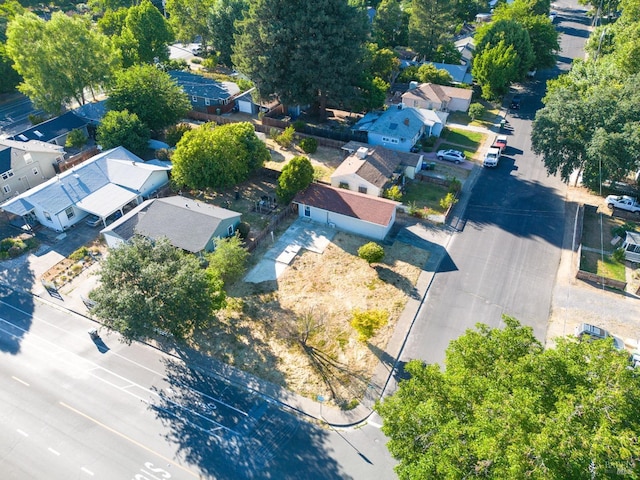 birds eye view of property featuring a residential view