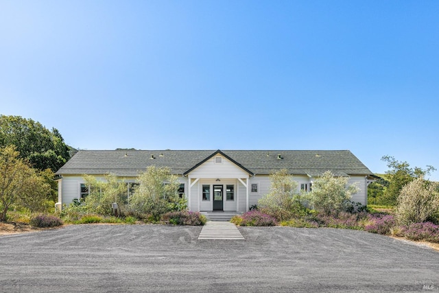 view of ranch-style house