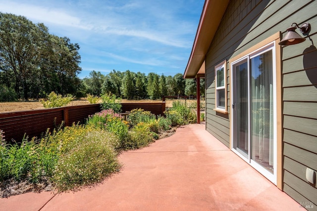 view of patio / terrace