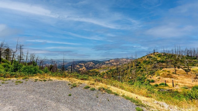 view of road