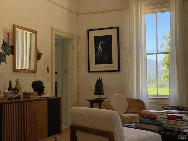 751 Crystal Springs Rd, Saint Helena, CA 94574 - sitting room with wood finished floors
