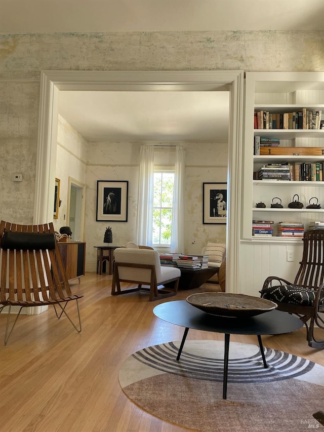 751 Crystal Springs Rd, Saint Helena, CA 94574 - interior space featuring wood finished floors and built in features
