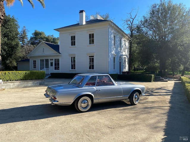 751 Crystal Springs Rd, Saint Helena, CA 94574 - exterior space featuring a chimney