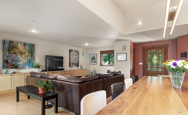 21995 Ansel Ct, Timber Cove, CA 95450 - living area with recessed lighting