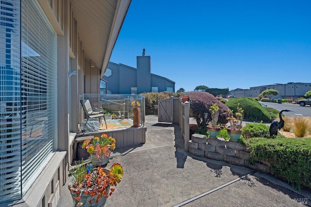 view of patio