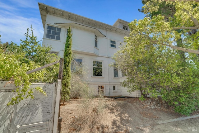 view of rear view of house