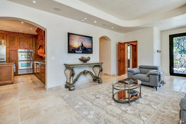 view of living room