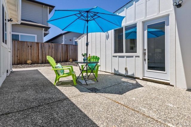 view of patio / terrace