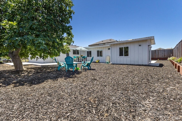 view of rear view of property