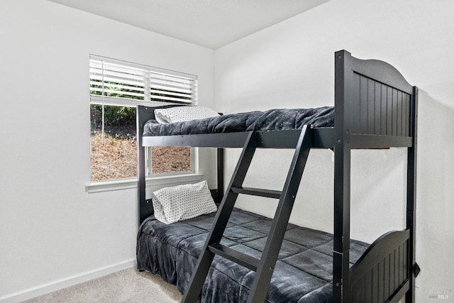 bedroom featuring carpet flooring