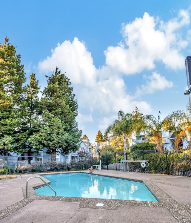 view of pool