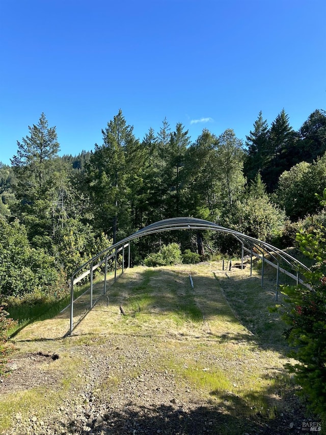 exterior space featuring a rural view