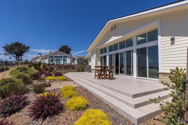 exterior space featuring a patio