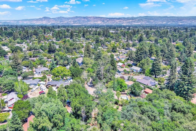 2141 W Lincoln Ave, Napa, CA 94558 - aerial view of property's location with a mountainous background