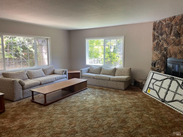 2141 W Lincoln Ave, Napa, CA 94558 - living area with healthy amount of natural light and carpet