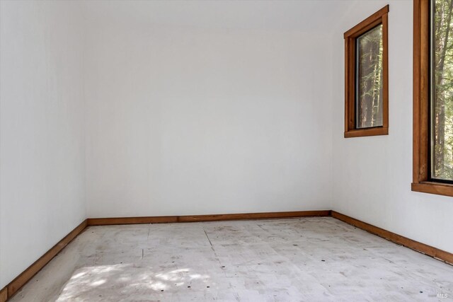 view of empty room