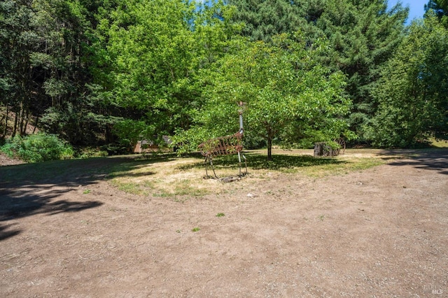 18751 Appian Way, Navarro, CA 95463 - view of yard featuring a wooded view