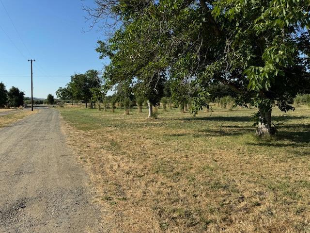 view of road featuring a rural view