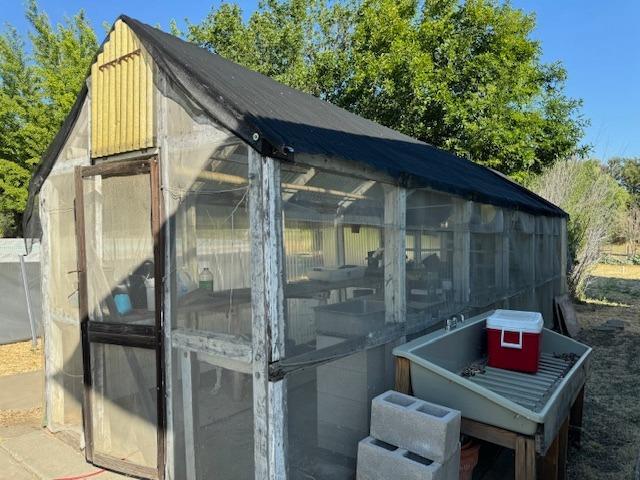 view of greenhouse