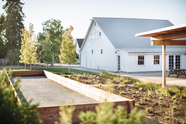 exterior space with a patio