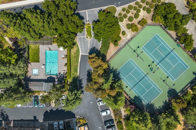 aerial view