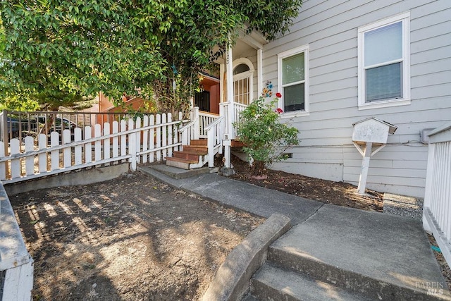 view of property entrance