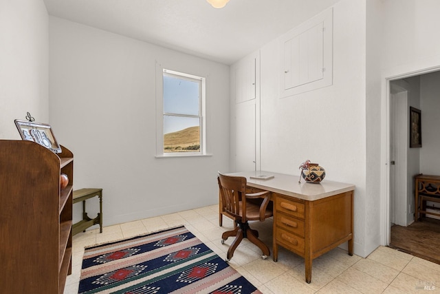 view of office space