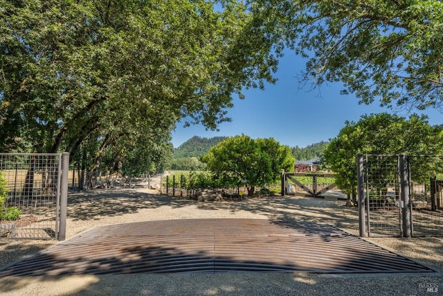 11080 Franz Valley Rd, Calistoga, CA 94515 - exterior space featuring a gate, a gated entry, and driveway