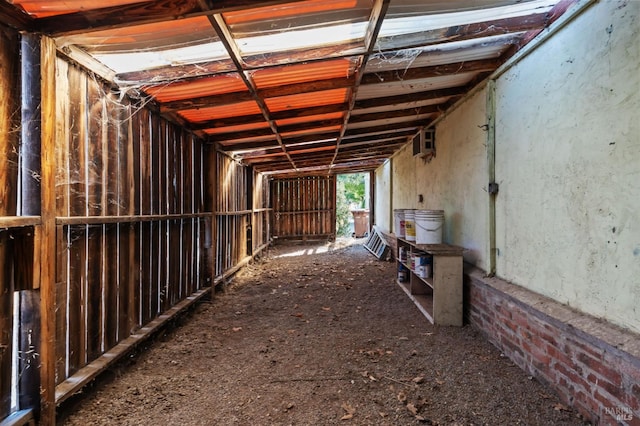 view of stable