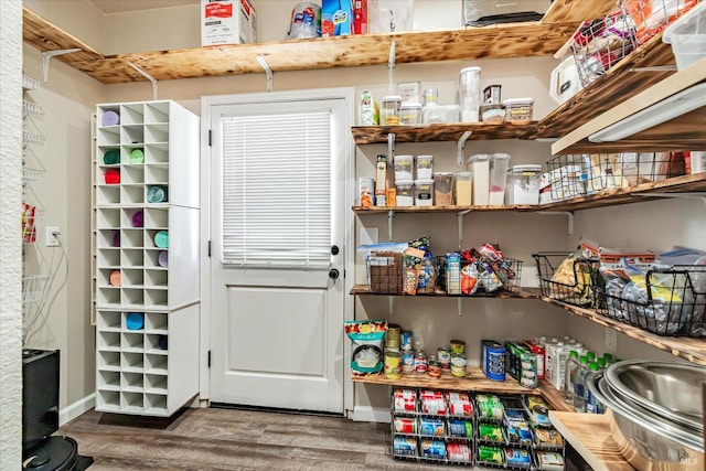 view of pantry