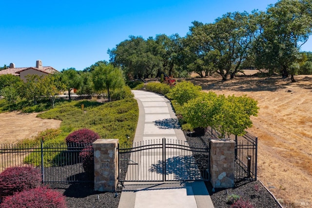 exterior space featuring a rural view