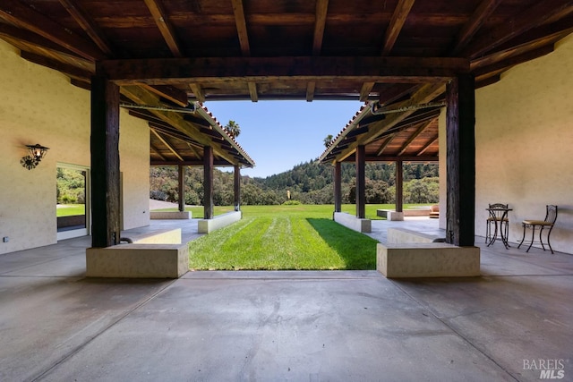 view of patio