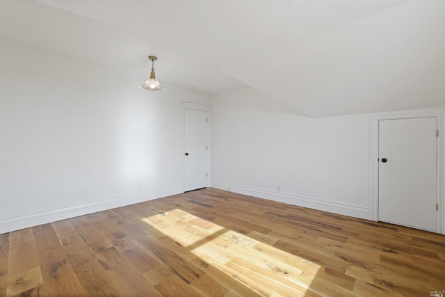 interior space featuring wood-type flooring