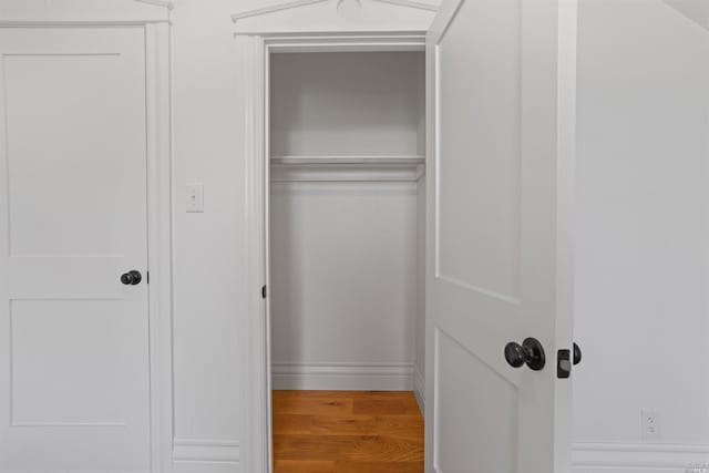 view of closet