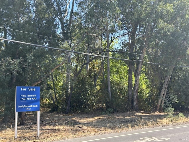 view of road
