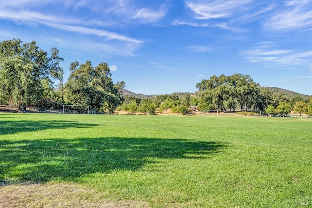 surrounding community featuring a mountain view