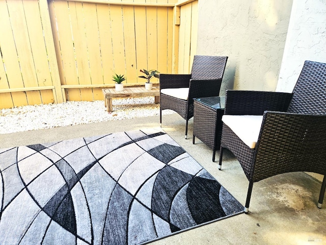 view of patio / terrace featuring outdoor lounge area