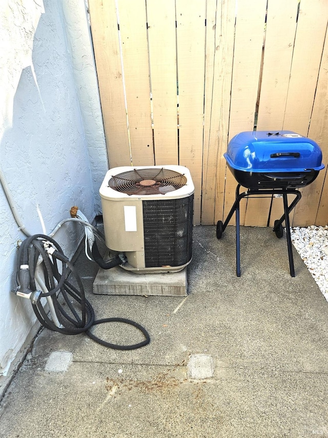 exterior details featuring central air condition unit