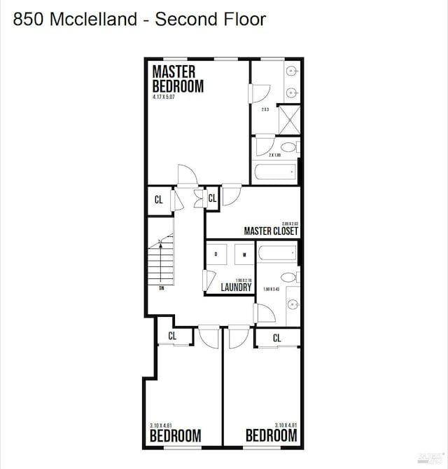 850 Mcclelland Dr, Windsor, CA 95492 - home floor plan