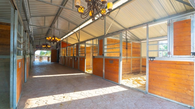 view of stable