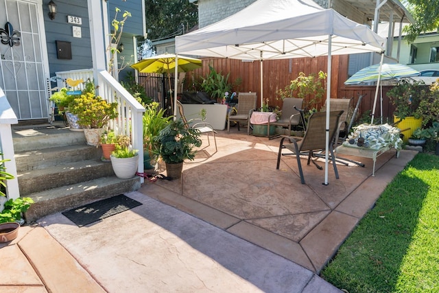 view of patio