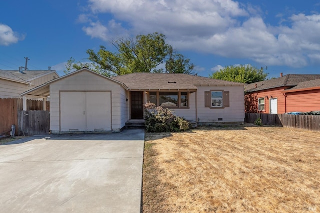 view of ranch-style house