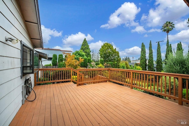 view of deck