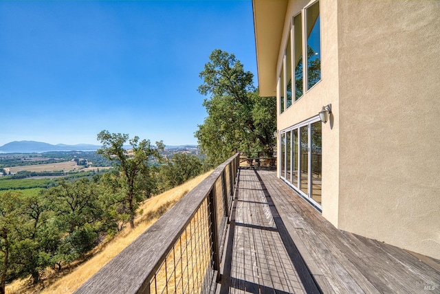 1280 W State Highway 20th St, Upper Lake, CA 95485 - balcony with a mountain view