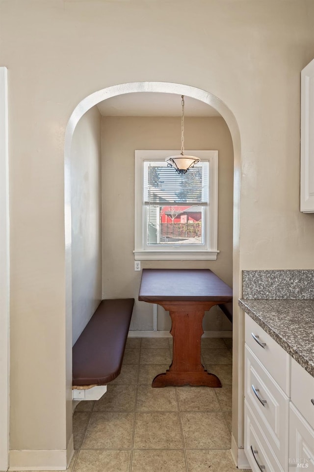 view of dining room