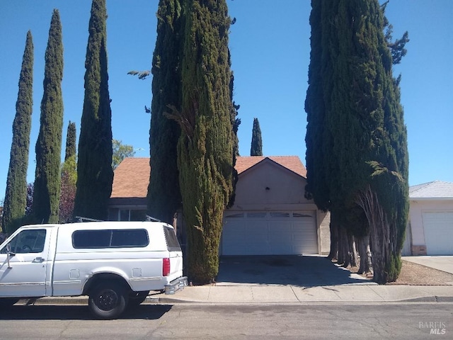 view of obstructed view of property